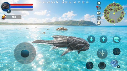 اسکرین شات 2 بازی Dunkleeosteus Simulator