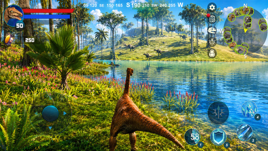 اسکرین شات 6 بازی Gallimimus: Fastest Dino Sim