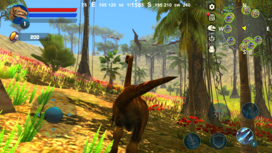 اسکرین شات 3 بازی Gallimimus: Fastest Dino Sim
