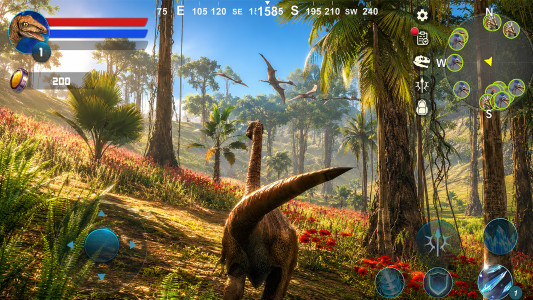 اسکرین شات 5 بازی Gallimimus: Fastest Dino Sim