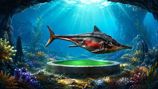 اسکرین شات 3 بازی Ichthyosaurus: Ocean Dino Sim