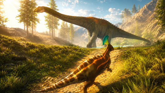 اسکرین شات 6 بازی Olorotitan: Giant Dino Family