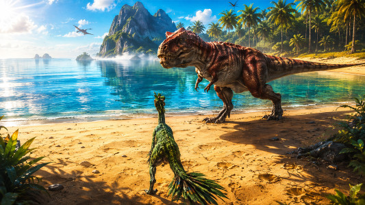 اسکرین شات 7 بازی Oviraptor: Feathered Dino Sim