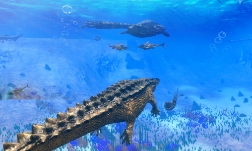 اسکرین شات 3 بازی Sarcosuchus Dinosaur Simulator