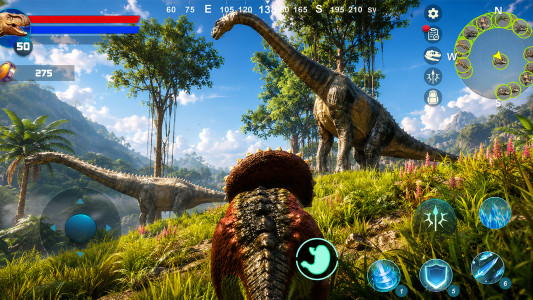 اسکرین شات 4 بازی Styracosaurus: Horned Dino Sim