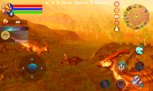اسکرین شات 6 بازی Styracosaurus: Horned Dino Sim