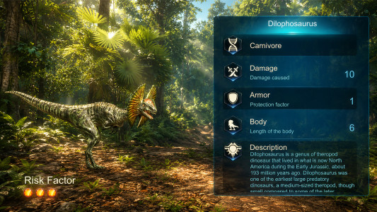 اسکرین شات 3 بازی Styracosaurus: Horned Dino Sim