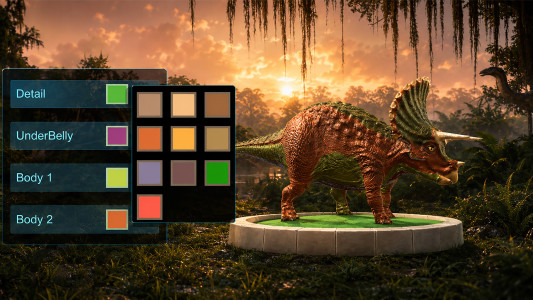 اسکرین شات 2 بازی Styracosaurus: Horned Dino Sim