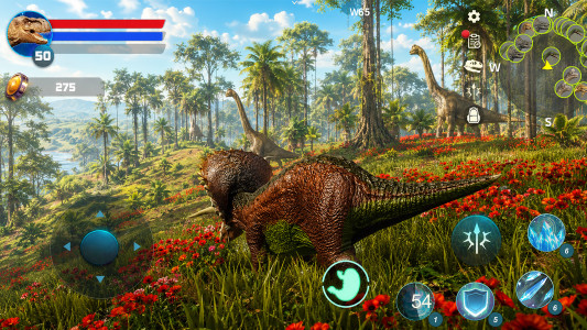 اسکرین شات 6 بازی Styracosaurus: Horned Dino Sim