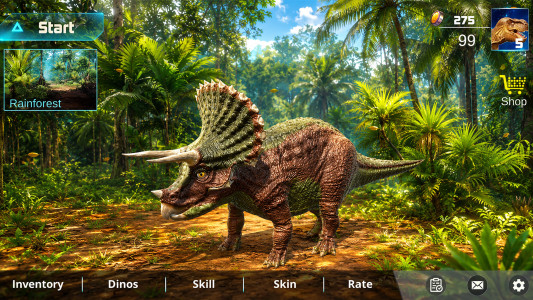 اسکرین شات 5 بازی Styracosaurus: Horned Dino Sim