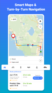 اسکرین شات 7 برنامه GPS Maps, Navigation & Traffic