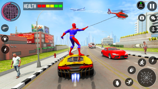 اسکرین شات 3 بازی Spider Hero Man Superhero Game