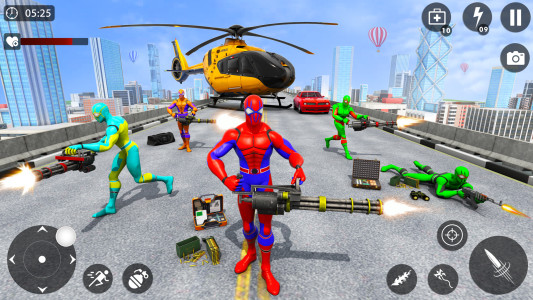اسکرین شات 4 بازی Spider Hero Man Superhero Game