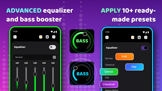 اسکرین شات 6 برنامه Equalizer Sound & Bass Booster