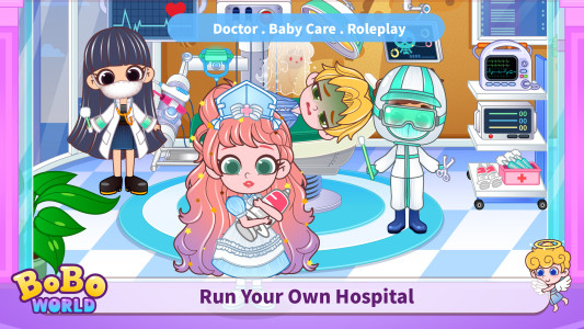 اسکرین شات 1 بازی BoBo World: Hospital Games