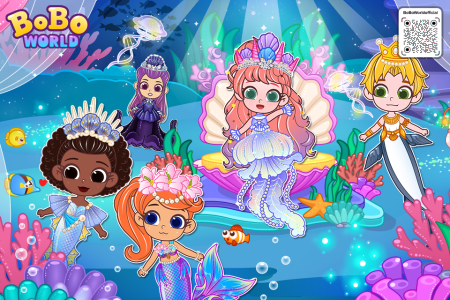 اسکرین شات 3 بازی BoBo World Mermaid Princess