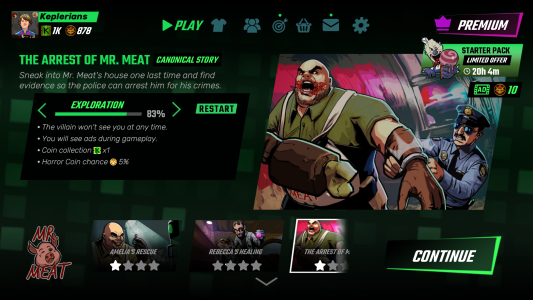 اسکرین شات 2 بازی Mr Meat: Horror Escape