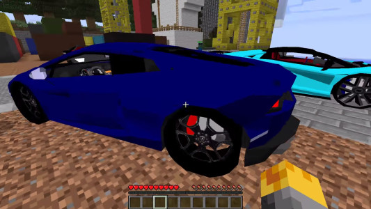 اسکرین شات 1 برنامه Cars Mod for Minecraft PE 2026
