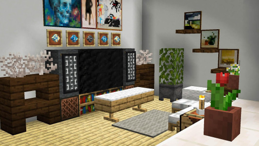 اسکرین شات 5 برنامه Furniture Mods for Minecraft