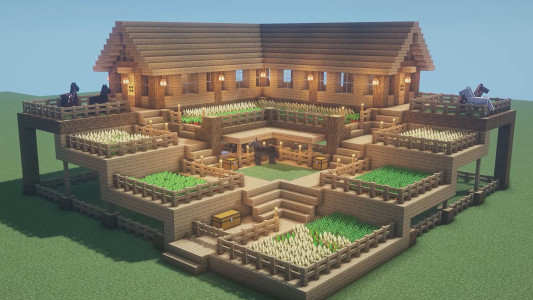 اسکرین شات 4 برنامه Modern House Map for Minecraft