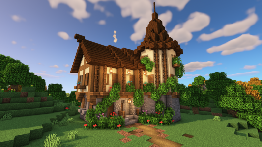 اسکرین شات 3 برنامه Modern House Map for Minecraft