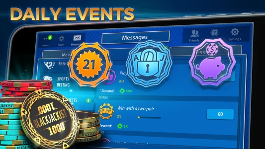اسکرین شات 3 بازی Blackjack 21: Blackjackist