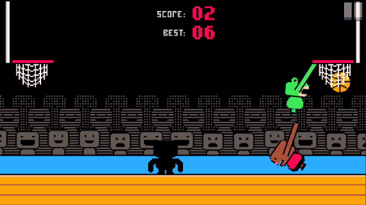 اسکرین شات 2 بازی Dunkers - Basketball Madness