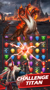 اسکرین شات 2 بازی MythWars & Puzzles: RPG Match3