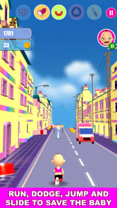 اسکرین شات 1 برنامه Baby Run The Babysitter Escape