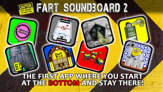 اسکرین شات 7 بازی Fart Sound Board 2 Prank Game