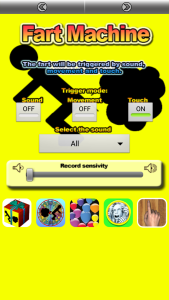 اسکرین شات 1 برنامه Fart Sound Board