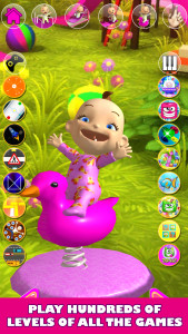 اسکرین شات 2 برنامه Talking Babsy Baby