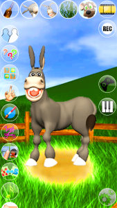 اسکرین شات 2 برنامه Talking Donald Donkey