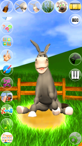 اسکرین شات 6 برنامه Talking Donald Donkey