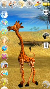 اسکرین شات 7 برنامه Talking George The Giraffe