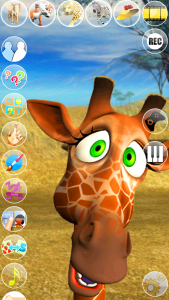 اسکرین شات 1 برنامه Talking George The Giraffe