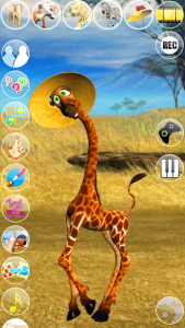 اسکرین شات 4 برنامه Talking George The Giraffe