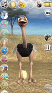 اسکرین شات 1 برنامه Talking Joe Ostrich