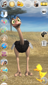 اسکرین شات 5 برنامه Talking Joe Ostrich