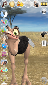 اسکرین شات 4 برنامه Talking Joe Ostrich