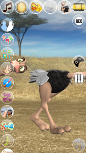 اسکرین شات 3 برنامه Talking Joe Ostrich