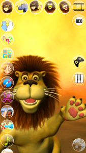 اسکرین شات 4 برنامه Talking Luis Lion