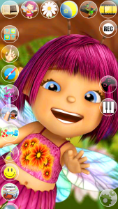 اسکرین شات 1 برنامه Talking Mary the Baby Fairy