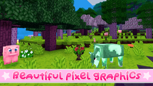 اسکرین شات 4 بازی Kawaii World - Craft and Build