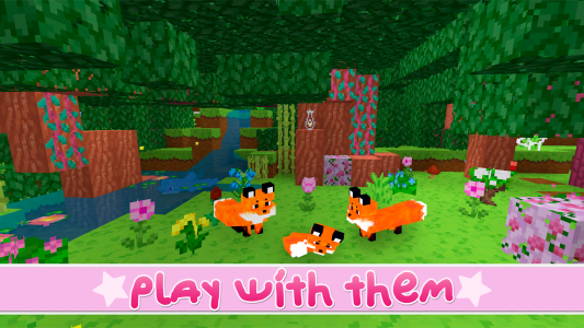 اسکرین شات 2 بازی Kawaii World - Craft and Build