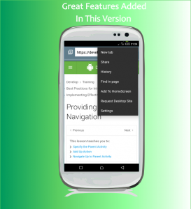 اسکرین شات 2 برنامه Web Explorer: Private Browser