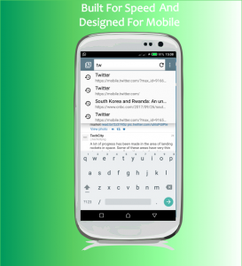 اسکرین شات 4 برنامه Web Explorer: Private Browser