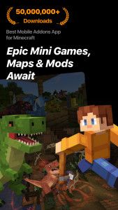 اسکرین شات 1 برنامه Addons for Minecraft