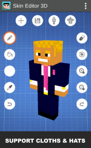 اسکرین شات 7 برنامه Skin Editor 3D for Minecraft