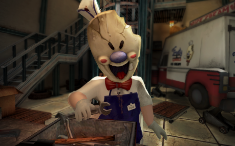 اسکرین شات 2 بازی Ice Scream 4: Rod's Factory